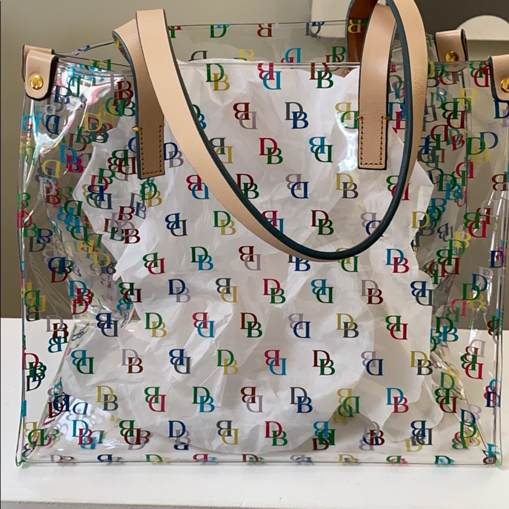 Dooney & Bourke clear tote